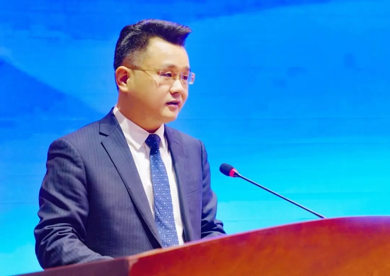 安徽天康集团总经理毛文章发表讲话